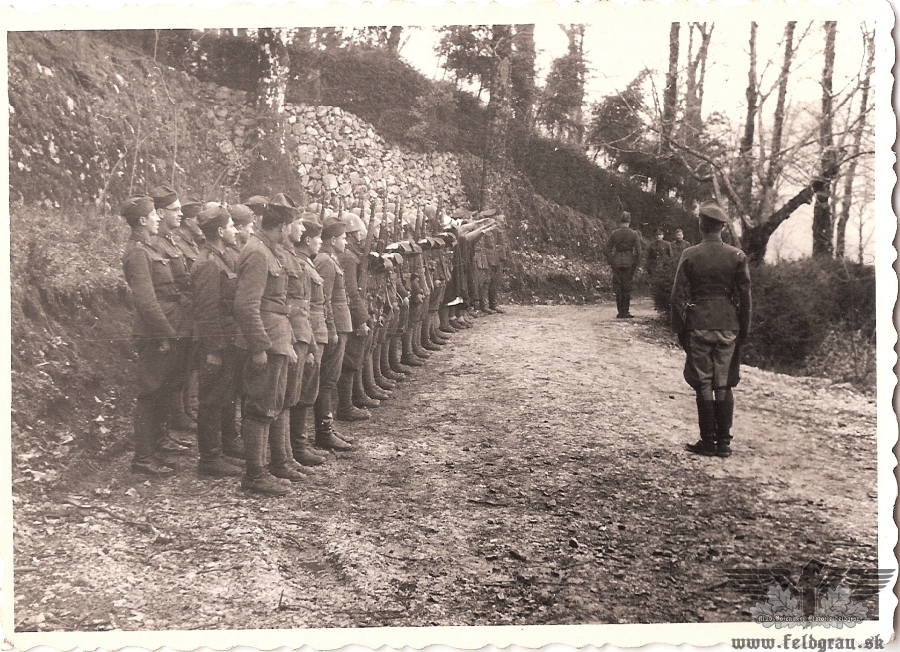 Slovenskí vojaci v Taliansku