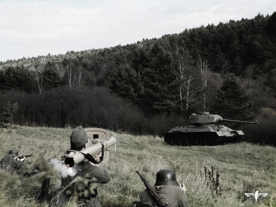 Panzerschreck in aktion