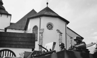 Rekonštrukcia bojov v skanzene Pribylina
